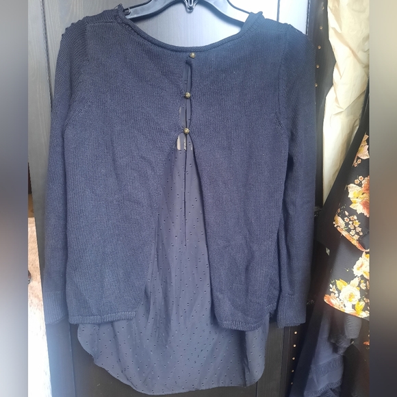 Lucky Brand Two-fer Sweater - Picture 3 of 6